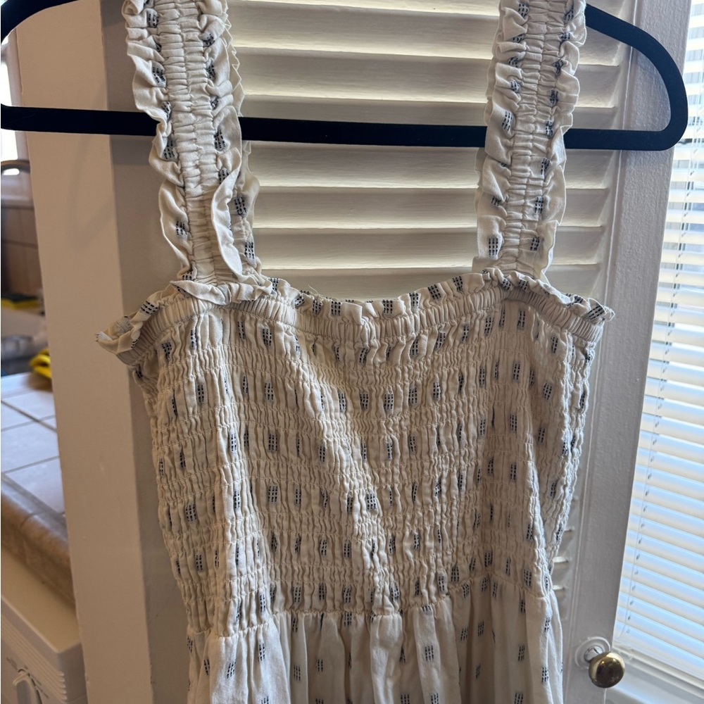 Madewell Lucie Mocked Tank Mini cream Dress - Picture 4 of 6